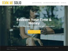 Tablet Screenshot of bookmesolid.com